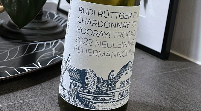 2022 Weingut Rudi Rüttger, Neuleininger Feuermännchen Chardonnay, Pfalz, Tyskland