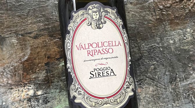 2019 Cantine Giacomo Montresor, Poggio Siresa Valpolicella Ripasso, Veneto, Italien