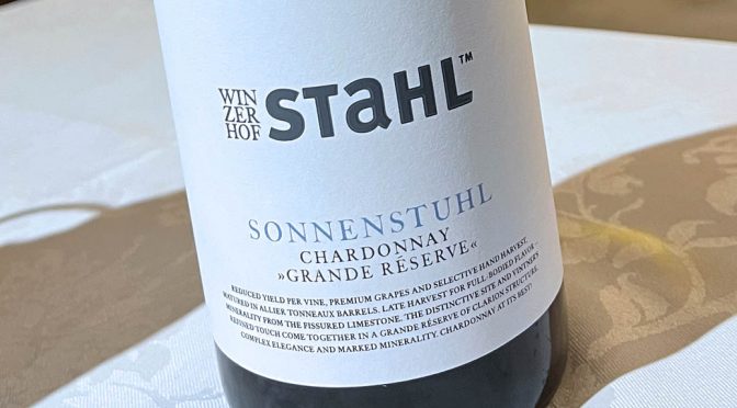 2021 Winzerhof Stahl, Randersackerer Sonnenstuhl Chardonnay Grande Reserve, Franken, Tyskland