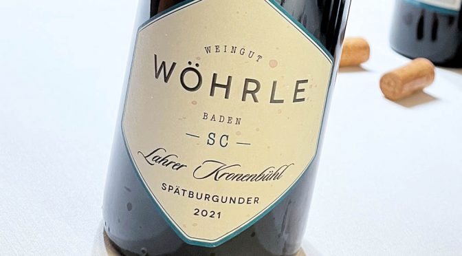 2021 Weingut Wöhrle, Lahrer Kronenbühl Selection Carl Spätburgunder 1G, Baden, Tyskland