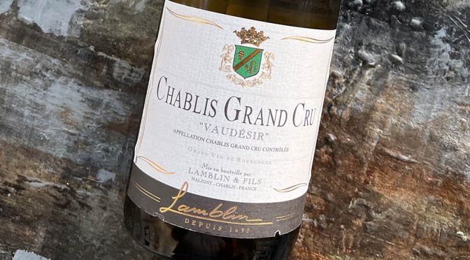 2021 Lamblin & Fils, Chablis Grand Cru Vaudésir, Bourgogne, Frankrig