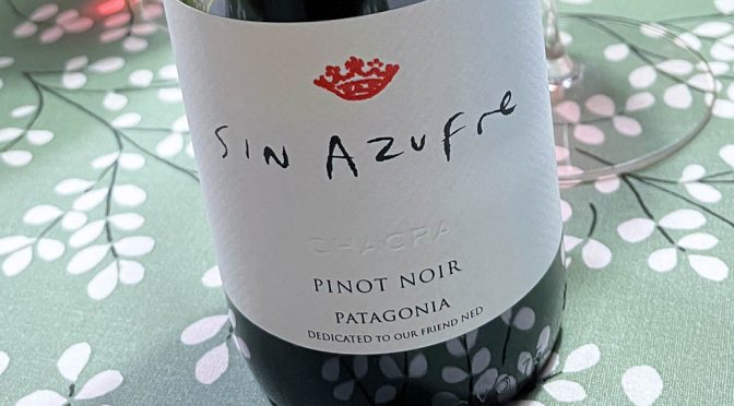 2019 Bodega Chacra, Sin Azufre Pinot Noir, Patagonien, Argentina