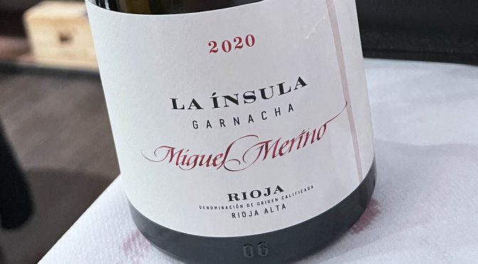 2020 Bodega Miguel Merino, La Ínsula, Rioja, Spanien