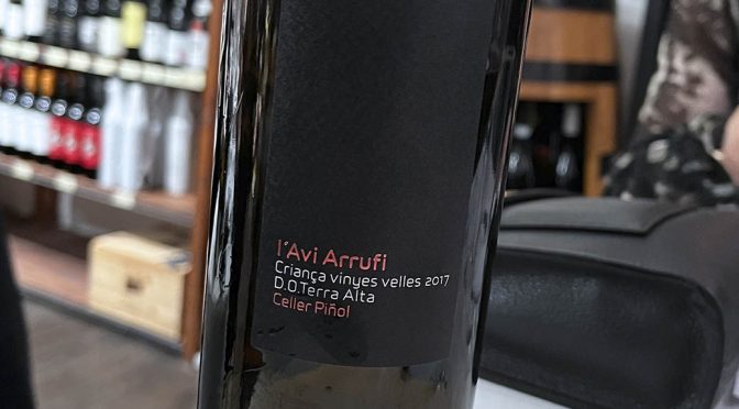 2017 Celler Piñol, l’Avi Arrufí, Catalonien, Spanien