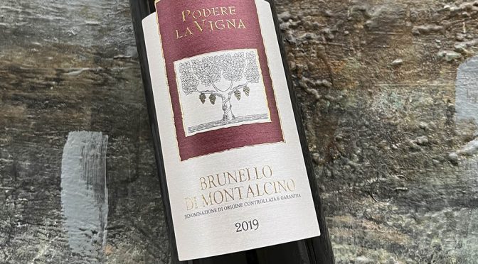 2019 Podere La Vigna, Brunello di Montalcino, Toscana, Italien