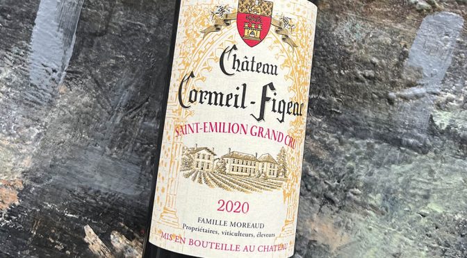 2020 Château Cormeil-Figeac, Saint Emilion Grand Cru, Bordeaux, Frankrig       