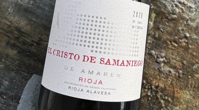 2020 Bodegas Amaren, El Cristo de Samaniego Viñedo Singular de Amaren, Rioja, Spanien