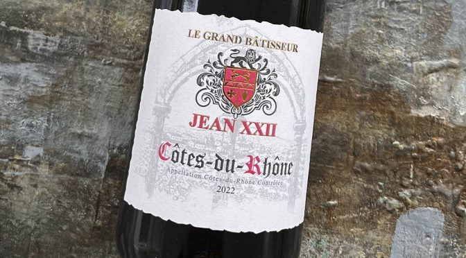 2022 Vignobles & Compagnie, Le Grand Bâtisseur Jean XXII Côtes du Rhône, Rhône, Frankrig