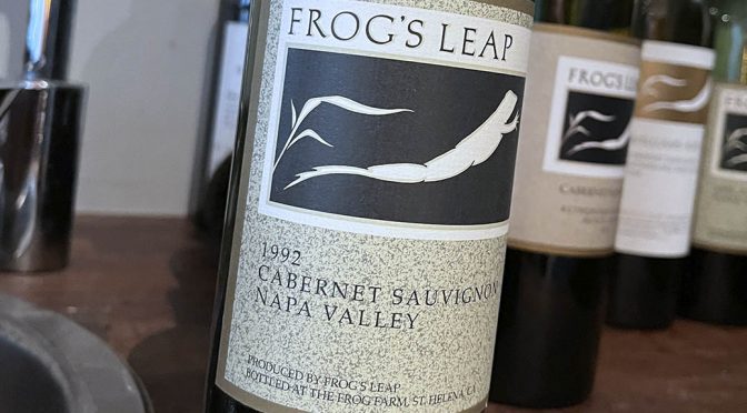 1992 Frog’s Leap Winery, Estate Grown Cabernet Sauvignon, Californien, USA