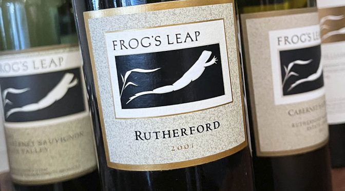 2001 Frog’s Leap Winery, Estate Grown Cabernet Sauvignon, Californien, USA