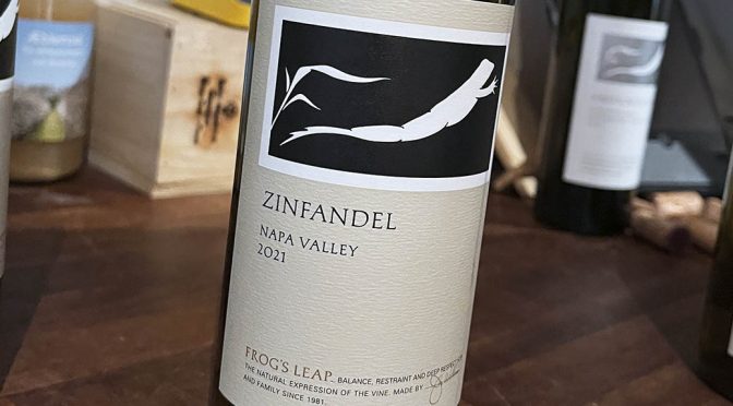 2021 Frog’s Leap Winery, Zinfandel, Californien, USA