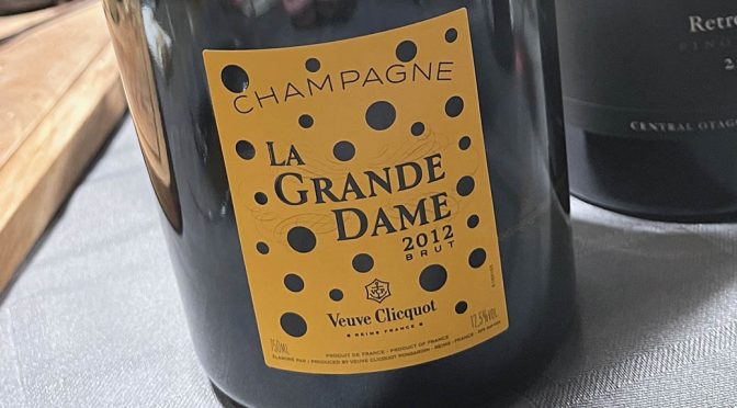 2012 Veuve Clicquot, La Grande Dame, Champagne, Frankrig