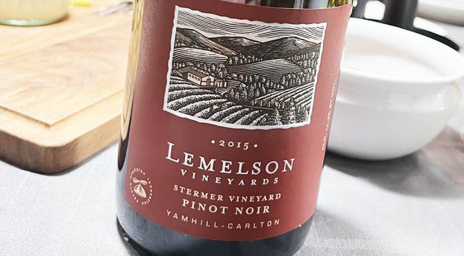 2015 Lemelson Vineyards, Stermer Vineyard Pinot Noir, Oregon, USA