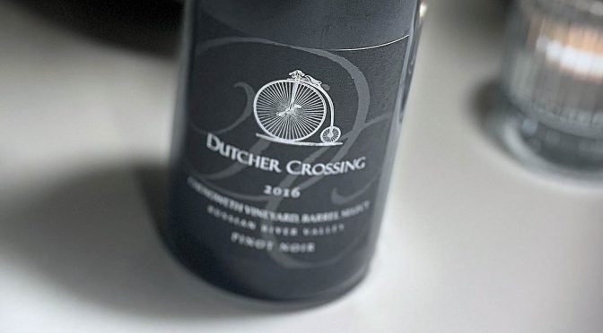 2016 Dutcher Crossing Winery, Chenoweth Vineyard Barrel Selection Pinot Noir, Californien, USA