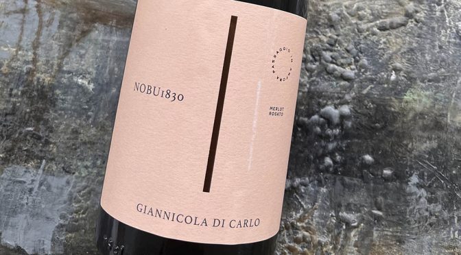 2023 Giannicola di Carlo, Nobu 1830 Merlot Rosato, Abruzzo, Italien