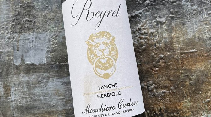 2022 Monchiero Carbone, Regret Langhe Nebbiolo, Piemonte, Italien