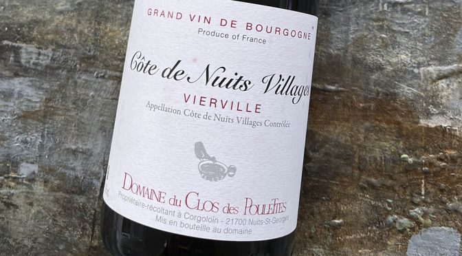 2020 Domaine du Clos des Poulettes, Côte de Nuits Vierville, Bourgogne, Frankrig