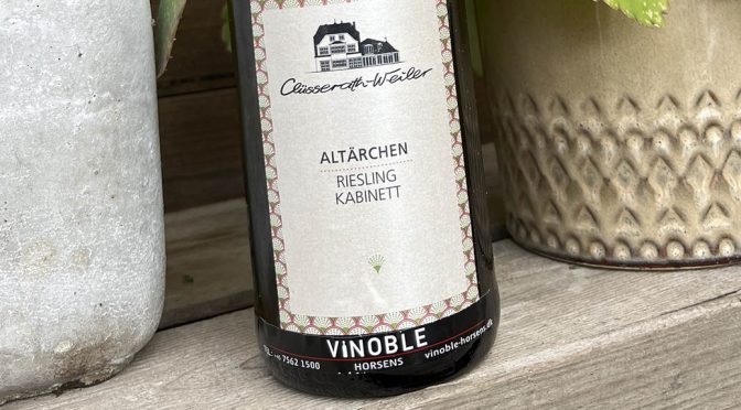 2022 Weingut Clüsserath-Weiler, Trittenheimer Altärchen Riesling Kabinett, Mosel, Tyskland