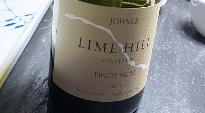 2019 Johner Estate, Lime Hill Pinot Noir, Wairarapa, New Zealand