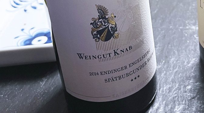 2014 Weingut Knab, Endinger Engelsberg Spätburgunder ★★★, Baden, Tyskland