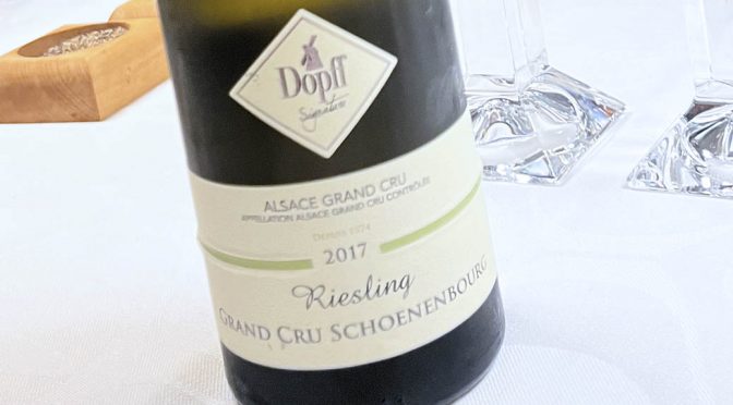 2017 Domaine Dopff, Riesling Grand Cru Schoenenbourg, Alsace, Frankrig