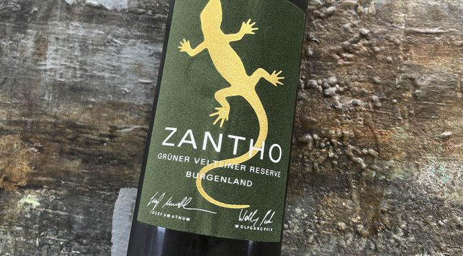 2021 Zantho, Grüner Veltliner Reserve, Burgenland, Østrig