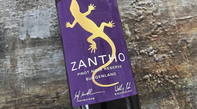 2021 Zantho, Pinot Noir Reserve, Burgenland, Østrig