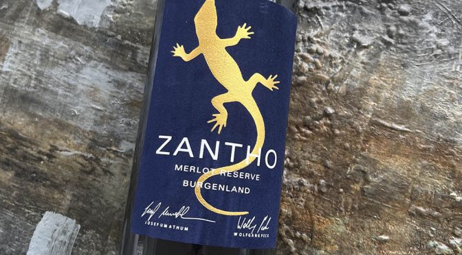 2021 Zantho, Merlot Reserve, Burgenland, Østrig