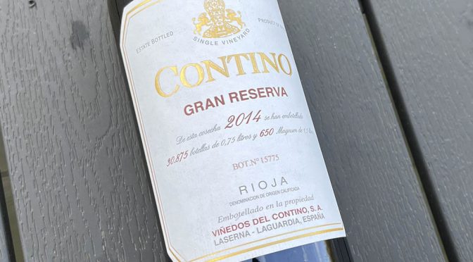 2014 Compañía Vinícola del Norte de España, Contino Gran Reserva, Rioja, Spanien