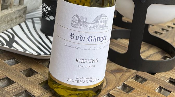 2022 Weingut Rudi Rüttger, Neuleininger Feuermännchen Riesling, Pfalz, Tyskland