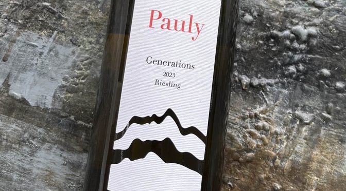 2023 Weingut Axel Pauly, Generations Riesling, Mosel, Tyskland