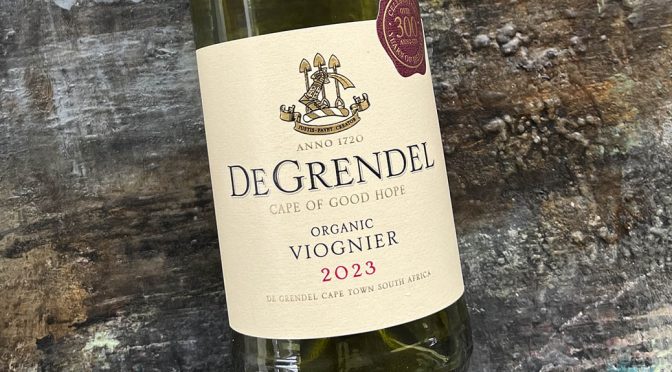 2023 De Grendel, Organic Viognier, Western Cape, Sydafrika