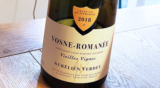 2018 Domaine Aurélien Verdet, Vosne-Romanée Vieilles Vignes, Bourgogne, Frankrig