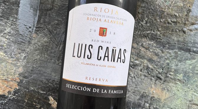2018 Bodegas Luis Cañas, Reserva Seleccion de la Familia, Rioja, Spanien