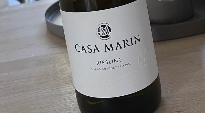 2022 Casa Marín, Riesling Miramar, San Antonio Valley, Chile
