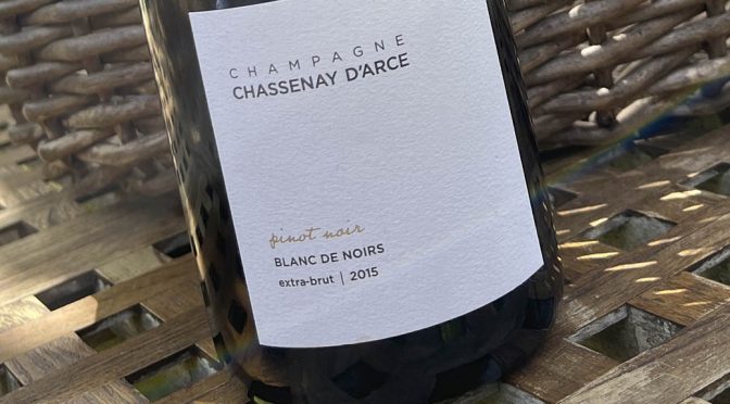 2015 Chassenay d’Arce, Pinot Noir Blanc de Noirs Extra Brut, Champagne, Frankrig