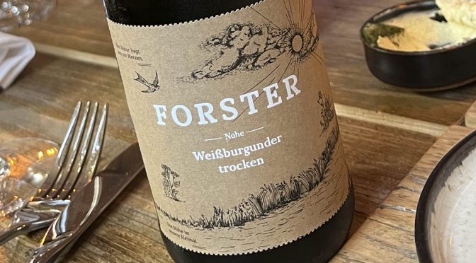 2022 Weingut Forster, Weißburgunder, Nahe, Tyskland