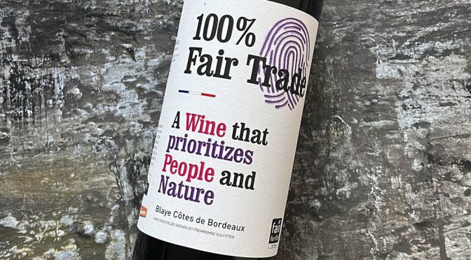 2023 Vignobles Gabriel & Co, Château Les Garelles Blaye Côtes de Bordeaux 100% Fair Trade, Bordeaux, Frankrig