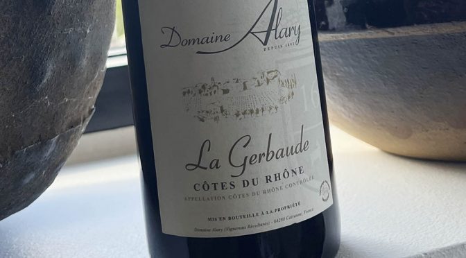 2022 Domaine Alary, La Gerbaude Côtes du Rhône, Rhône, Frankrig