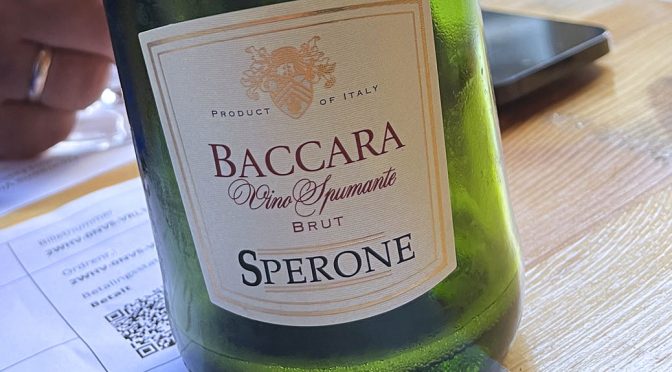 N.V. Giacomo Sperone, Baccara Vino Spumante Brut, Piemonte, Italien