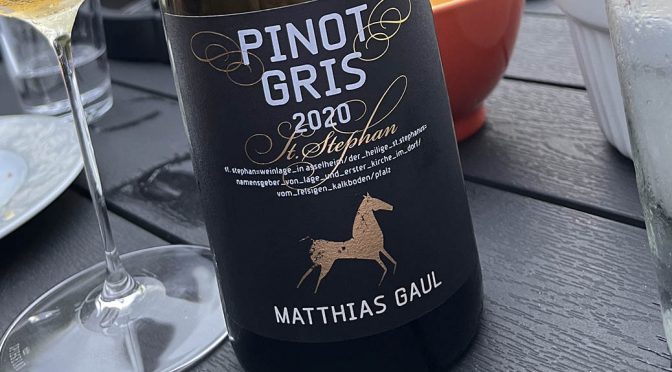 2020 Weingut Mathias Gaul, Pinot Gris St. Stephan, Pfalz, Tyskland