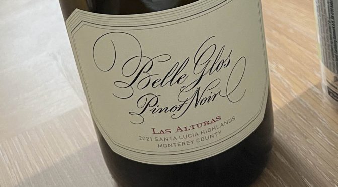 2021 Belle Glos Wines, Las Alturas Pinot Noir, Californien, USA