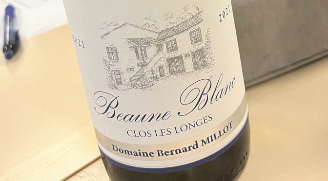 2021 Domaine Bernard Millot, Beaune Clos les Longes Blanc, Bourgogne, Frankrig