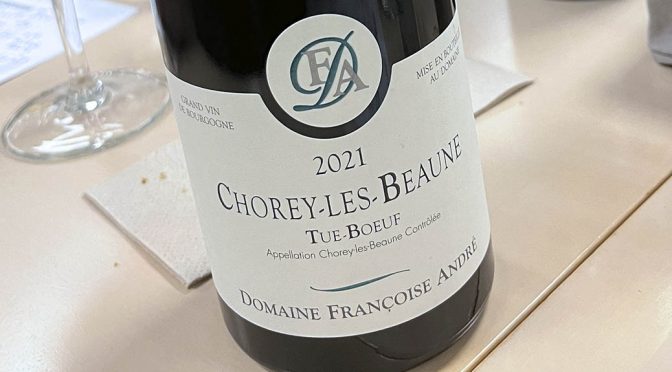 2021 Domaine Françoise André, Chorey-Lès-Beaune Tue Boeuf, Bourgogne, Frankrig