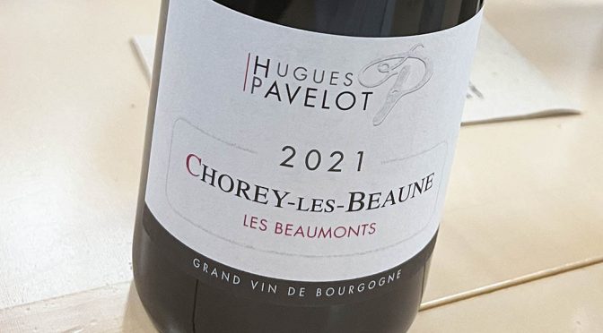 2021 Domaine Hugues Pavelot, Chorey-lès-Beaune les Beaumonts, Bourgogne, Frankrig