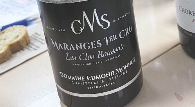 2021 Domaine Edmond Monnot, Maranges 1er Cru Les Clos Roussots, Bourgogne, Frankrig