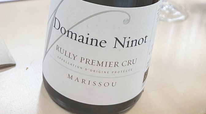 2021 Domaine Ninot, Rully 1er Cru Marissou Rouge, Bourgogne, Frankrig