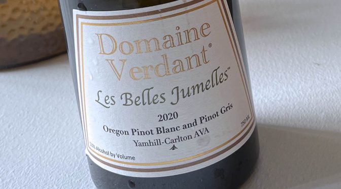 2020 Domaine Verdant, Les Belles Jumelles Pinot Blanc & Pinot Gris, Oregon, USA