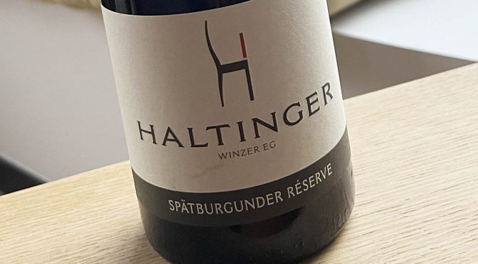 2019 Haltinger Winzer eG, Spätburgunder Réserve, Baden Tyskland