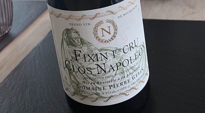 2011 Domaine Pierre Gelin, Fixin 1er Cru Clos Napoléon, Bourgogne, Frankrig